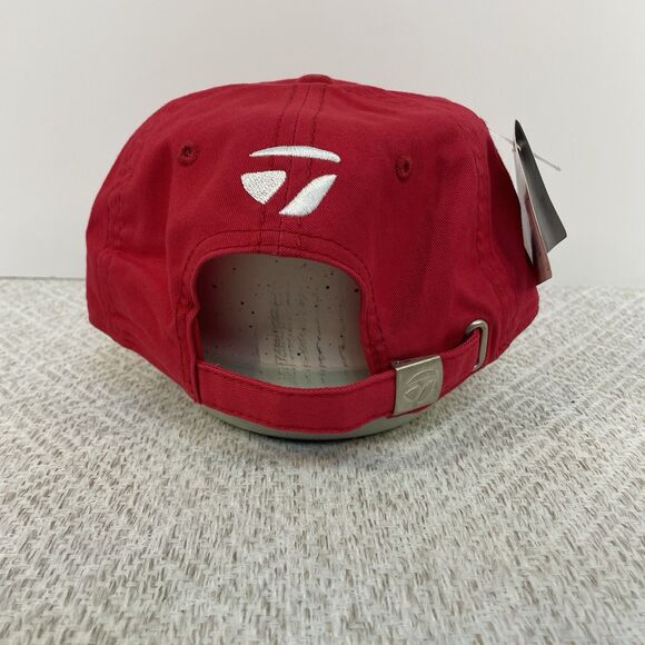 TaylorMade Golf Nebraska Huskers New Era Adjustable Hat Red NWT - Picture 6 of 10